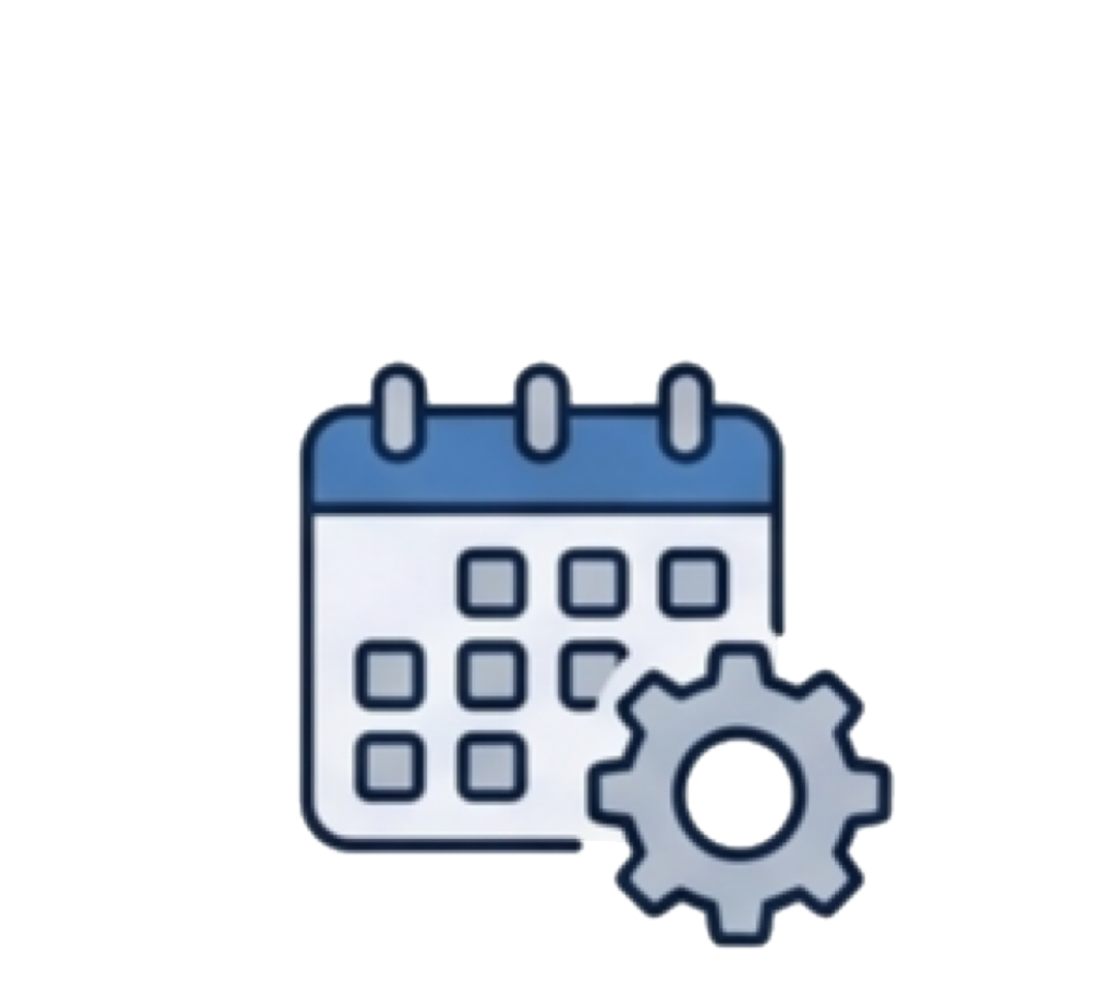 Rule Based Scheduling Icon